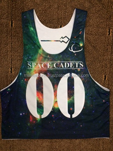 เสื้อพินนี่ตาข่ายพิมพ์ลายแบบซับลิเมชั่นคุณภาพสูง OEM ปี 2026 สำหรับทีมเบิร์ดอาย  แบบกลับด้านได้  เสื้อลาครอสสั่งทำพิเศษ Mavic Sports MS-LKSO-101 - Product Image 3