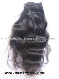 ผมทอธรรมชาติเท่านั้นการตอบรับที่ดี Remy อินเดียผม Remy ธรรมชาติทอผ้าขนาดที่ดีที่สุดปลายหนาดี - Product Image 5