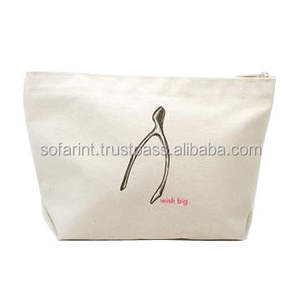 Cotton Cosmetic <b>Bag</b> Cosmetic Pouch Handing Cosmetic <b>Bags</b> - Product Image 3