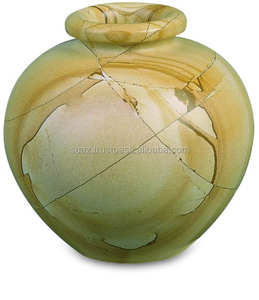 Vase de fleur en Onyx naturel fait à la main, vase en pierre, artisanat en pierre, vase en pierre - Product Image 1