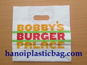 Printed LDPE Die cut bag high quality - Product Image 3