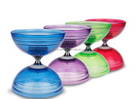 Brillante chino Yoyo Triple eje pellet diabolo pellet cuentas * GRATIS * palos y cadena * profesional