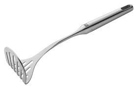 Venta al por mayor herramientas de la cocina Bambú de la manija de acero inoxidable Potato Masher - Product Image 3