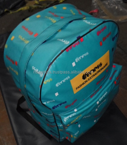 Sublimation de logo personnalisé 600D sacs à dos à cadre externe avec fermeture à glissière étanche bas quantité minimale de commande - Product Image 4