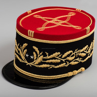 Gorra Kepi Personalizada de Oficiales Confederados, 100% Lana, Estilo Guerra Civil Estadounidense, para Uso Diario, Fiestas al Aire Libre, Unisex