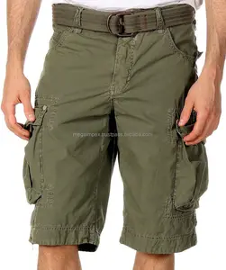 Groothandel Custom Nieuwe Modieuze Ontwerp 100% Katoen Cargo Shorts Met Steekzakken