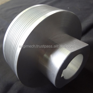 มู่เล่ย์อลูมิเนียมอัลลอยด์แบบตั้งเวลาแบบร่องตัว V ปรับแต่งได้ตามต้องการชื่นชมไปทั่วโลก - Product Image 1