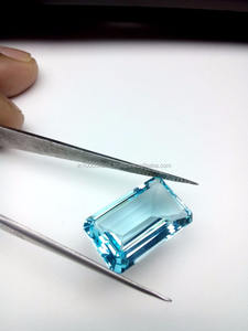 Topacio Azul Cielo Sintético en Cristal, Gema al por Mayor - Product Image 5