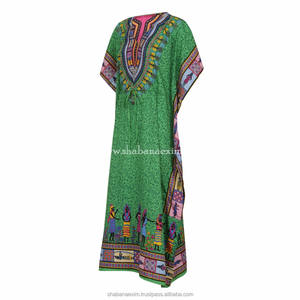 Abiya — hauts de plage pour femmes, Kaftan Maxi, style boho, vêtements à la mode - Product Image 4