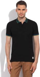 T-shirt décontracté pour homme noir à prix avantageux 100% coton à manches courtes - Product Image 3
