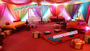 Hindu Vivah Mehandi Stage Latest Design Wedding Mehandi Stage Indian for <b>Decoration</b> Indian Marriage <b>Mehndi</b> Stage. Uk - Product Image 5