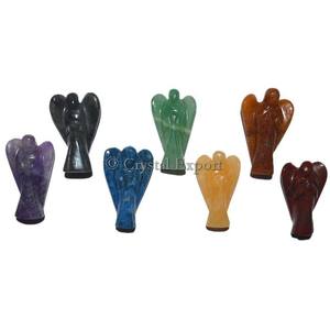 Juego de discos de chakra de ágata grabada con caja de regalo acrílica Feng Shui de piedras preciosas-Recuerdo curativo natural - Product Image 4