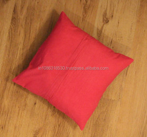 <b>Boho</b>-Chic Hand Embroidered Suzani Work <b>Cushion</b> Pillow <b>Cover</b> Square Cotton Indian Handmade Home Decor Art Wholesale - Product Image 2