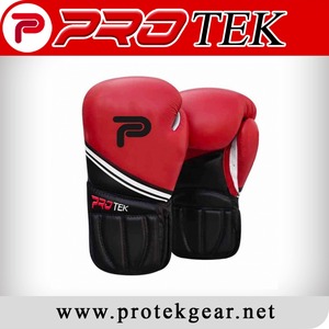 Venta caliente logotipo personalizado Pakistán cuero guantes de boxeo artes marciales producto favorito - Product Image 1