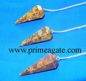 Compre los últimos péndulos de ágata al por mayor | Péndulos de piedras preciosas de los mejores vendedores en línea | Exportaciones de ágata Prime - Product Image 1