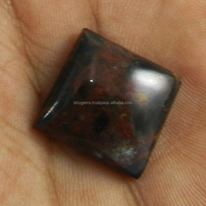 Natural Spiderweb Jasper 17mm Square Cabochon 3.30 gms Loose Gemstone - Product Image 3