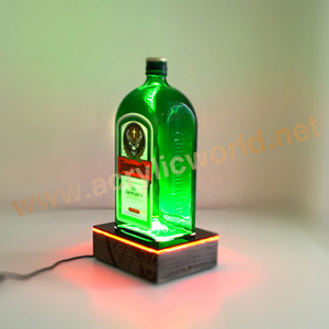 Exhibidor de Vino Acrílico LED Ecológico Personalizado con Logotipo Personalizado para Publicidad en Centros Comerciales - Product Image 6