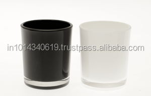 Portavelas de Vidrio con Forma Recta JM INTERNATIONAL Hecho en India - Product Image 2