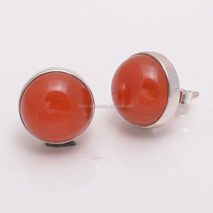 ต่างหูพลอยเงินสเตอร์ลิง925เป็นเอกลักษณ์ส่งออกเครื่องประดับที่ดีเครื่องประดับ - Product Image 1