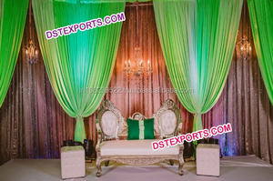 Sofá de Boda de Último Diseño, Chaise Longue, Sofá Tallado para Bodas Indias, Sofá Tallado para Bodas Reales, California - Product Image 6