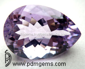 พลอยอเมทิสตัดทรงรี3A อเมทิสต์ทรงรีแบบตัดด้วยมือ - Product Image 4