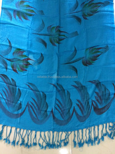 <b>Women's</b> Custom Made Hand Painted Pashmina <b>Shawl</b> New Design - Product Image 5