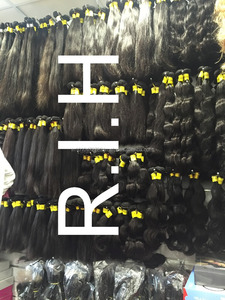 Extensiones de cabello Remy virgen indio crudo 100%, cabello de trama sin procesar en estilo ondulado, longitudes estiradas 8 "28" 30" - Product Image 2
