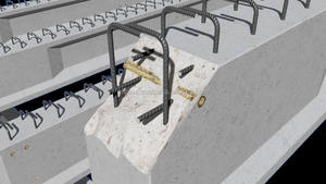 Insertion de béton pré-fabriqué, moule de béton - Product Image 2