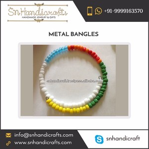 Brazalete Artesanal Multicolor con Cuentas Hechas a Mano para Compra al por Mayor - Product Image 1