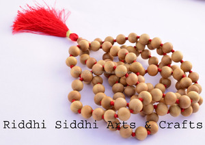 Perle de bois de santal blanc naturel en vrac perles de bois japonais véritable fabrication de bijoux Mala en vrac - Product Image 2