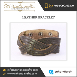 Handmade Magic Hand-Made Wide <b>Leather</b> <b>Bracelet</b> for Men at Amazing Value From Wonderful Supplier - Product Image 1