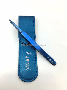 Extensión de pestañas pinzas/titanio hecho pinzas/pinzas con libre bolsas - Product Image 4