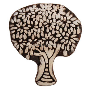 Bloques de impresión de lienzo de Madera hechos a mano con forma de árbol, arte decorativo, mayorista, bloques de madera, artesanía - Product Image 1