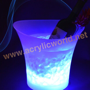 Hielera Acrílica LED Ecológica Personalizada de Fábrica, Enfriador de Hielo para Publicidad - Product Image 2