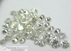เพชรแท้ธรรมชาติ 100% ขนาด 1.20 มม. รูปทรงบริลเลียนท์ สีขาว ความสะอาดระดับ VVS สี FG เพชรหลวม เพชรธรรมชาติแบบหลวม เพชร VVS แบบหลวม - Product Image 2
