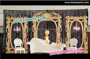 Conjunto de decoración de escenario de boda india, escenario tradicional de Jodha, Akbar, decoración de boda, novedad - Product Image 3