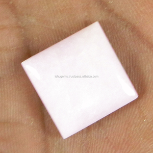 Aragonita rosa natural de 3.10 g, cabujón cuadrado de 16 mm, piedra preciosa suelta para joyería - Product Image 4