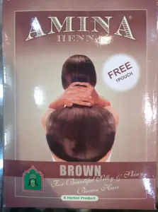 Instant Brown Henna Hair Dye