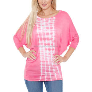 Top informal rosa y blanco Nueva colección Algodón puro - Product Image 1