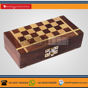 Jeux d'échecs de sport d'intérieur en bois pliants pour enfants et adultes - Product Image 4