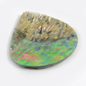 Wholesale Various High Quality <b>Abalone</b> <b>Shell</b> 1.57 gms, 25mm Heart Cabochon gemstone for jewelry IG0798 - Product Image 1