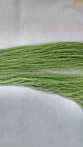 Wholesale 2-3mm Faceted Natural Peridot String <b>Beads</b> Green Gemstones for Fashion Jewelry <b>Loose</b> <b>Beads</b> Stone Material - Product Image 3