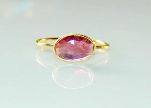 Recién llegado, piedra preciosa de zafiro rosa, anillo hecho a mano de plata de ley sólida 925, joyería para mayorista en cantidad a granel - Product Image 4