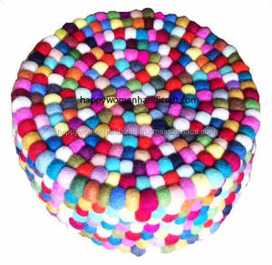 Gráficos bordados de comercio justo, bola lisa de fieltro, juegos de regalos de negocios promocionales Premium para educación decorativa y negocios - Product Image 3