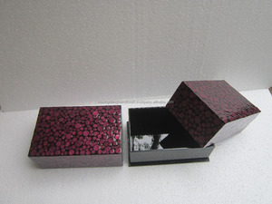 Quick service best price lacquer <b>wooden</b> <b>jewelry</b> <b>box</b>, gift <b>box</b> with MOP inlaid - Product Image 2