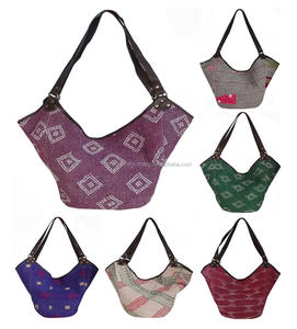 Wholesale Lot Vintage Hippie Cotton Hand Embroidered Kantha <b>Bags</b> - Product Image 2
