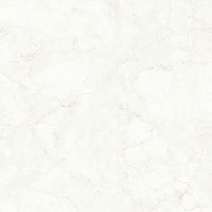 Azulejos de porcelana con efecto de mármol moderno de 600X600mm de alta calidad, acabado blanco brillante, serie Lisa para uso interior en supermercados - Product Image 2