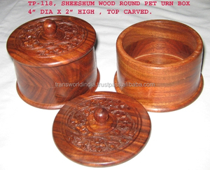 Top Selling High Quality <b>Wooden</b> Pet Urns <b>Box</b> Durable and Stylish Design for Ash <b>Memorial</b> Factory Price Wholesale for Funerals - Product Image 5