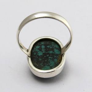 Bagues en argent Sterling 925 avec pierre Turquoise True Love, bijoux indiens de mode, pièces de créateur, bijoux en argent - Product Image 5