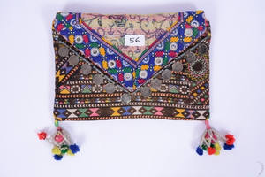 Indian Handmade Hand Embroidery Sling Purse Women Hand Bags Evening Bags <b>Clutch</b> Bag Purse for <b>Wedding</b> Christmas Party - Product Image 4